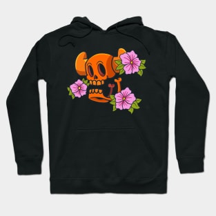 EL TORO - Skull Flowers Hoodie